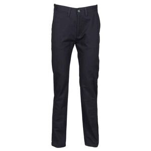 Henbury Womens/Ladies Flat Fronted Pants / Navy